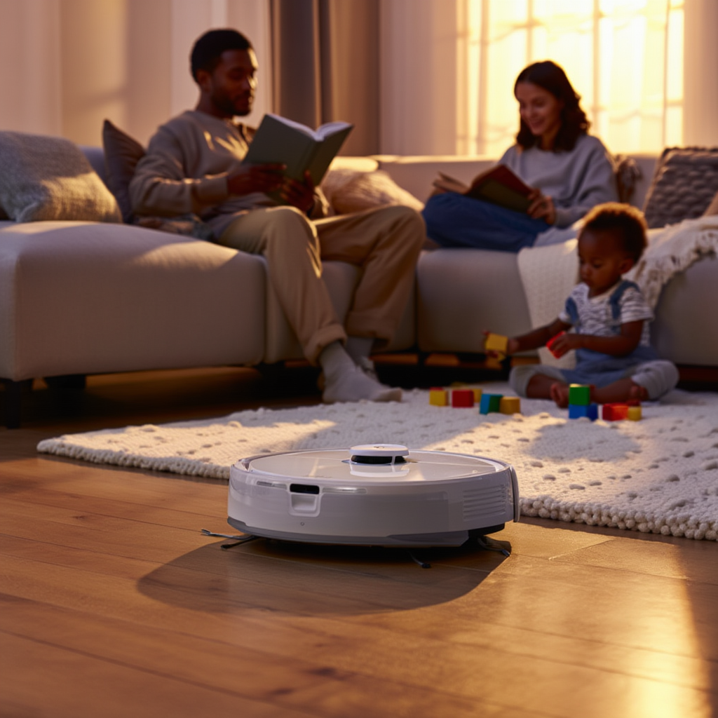 Robot Aspirateur Laveur 8 000 Pa Q7 L5