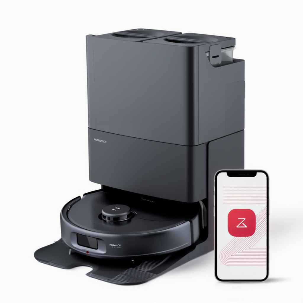 Robot Aspirateur Laveur 7 000 Pa Qrevo Pro