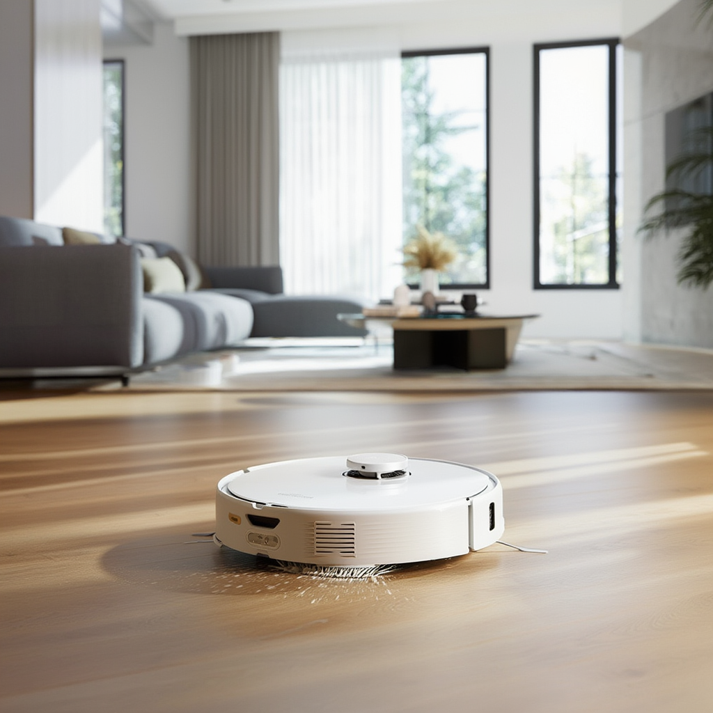 Robot Aspirateur Laveur 17 000 Pa Qrevo Curv S5X