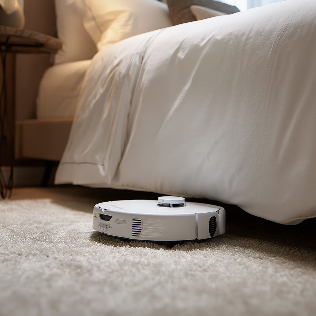 Robot Aspirateur Laveur 17 000 Pa Qrevo Curv S5X